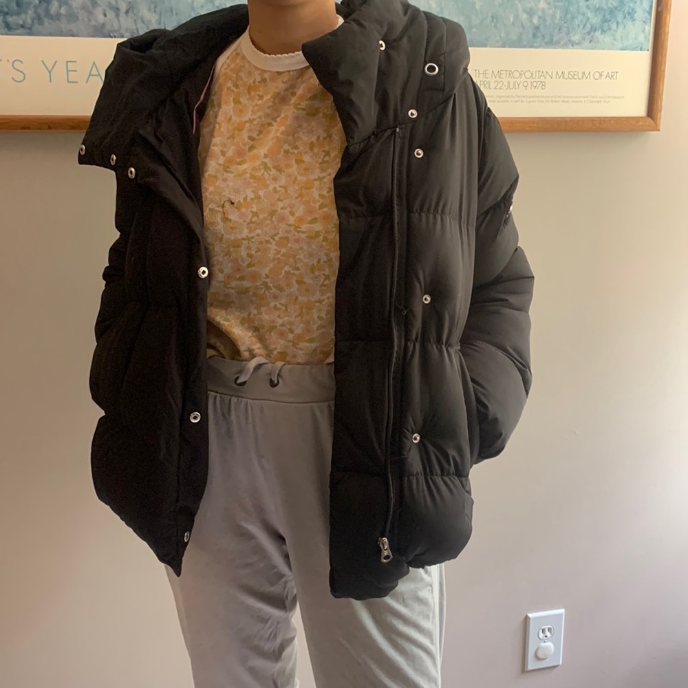 Jessica Simpson Black Puffer Jacket